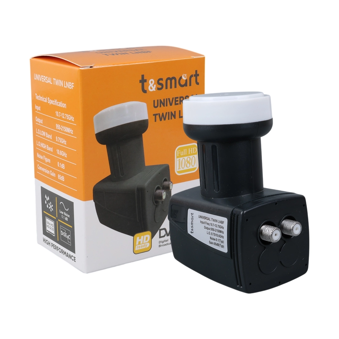 T&SMART ULTRA HD 4K UNIVERSAL TWIN ÇİFTLİ LNB 0.1DB