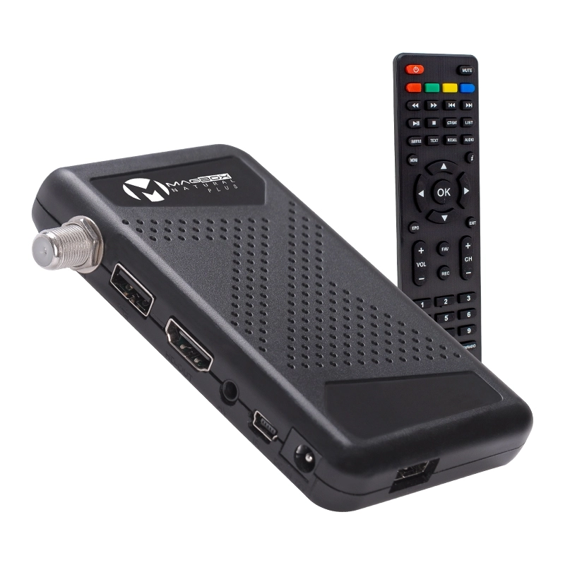MAGBOX NATURAL PLUS TKGS’Lİ + YOUTUBE’LU FULL HD + USB MİNİ HD UYDU ALICISI