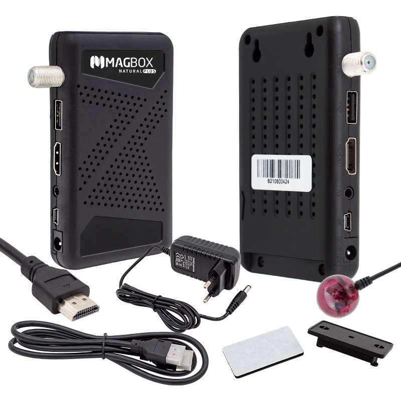 MAGBOX NATURAL PLUS TKGS’Lİ + YOUTUBE’LU FULL HD + USB MİNİ HD UYDU ALICISI
