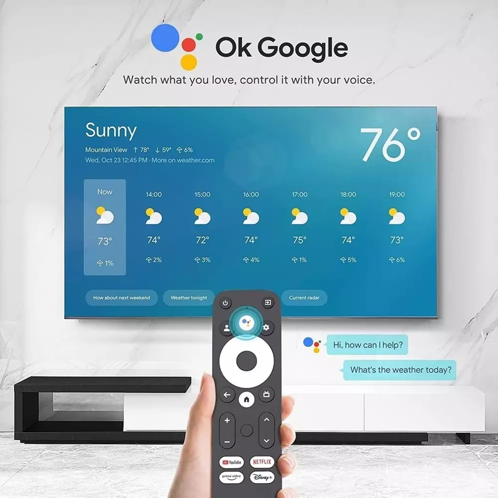 Dcolor GD2 Android 12 Google TV Lisanslı 4K Streaming TV Box Widevine L1 Sertifika 2GB Ram 32GB