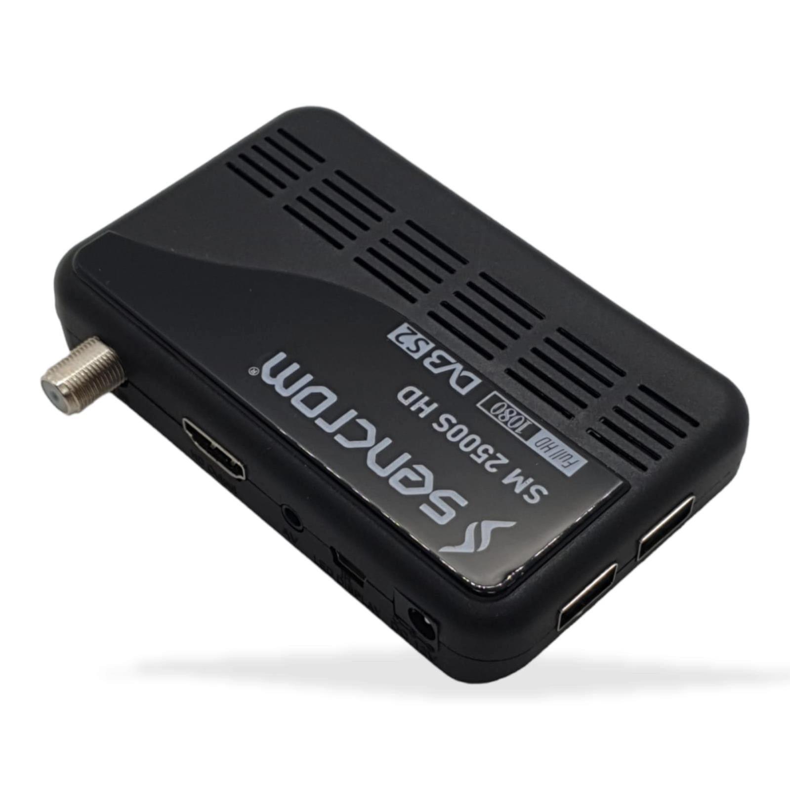 SENCROM SM-2500S HD Uydu Alıcısı (Full HD 1080P, DVB-S2, 5000 Kanal, 64 Uydu Desteği)
