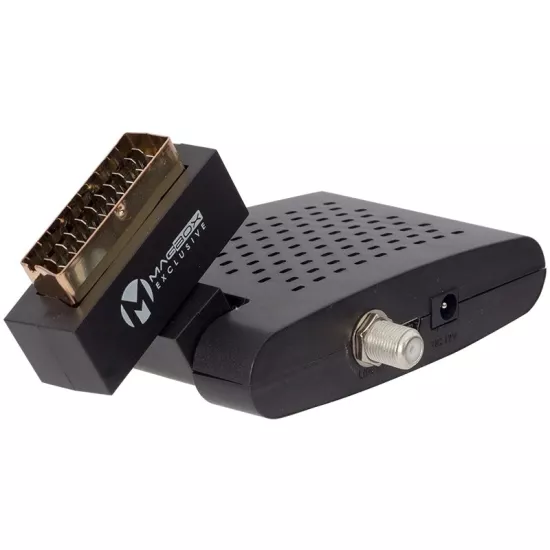 MAGBOX EXCLUSIVE TKGS’Lİ MİNİ SD SCART UYDU ALICISI (KUMANDA-18160/ALICI GÖZ-5334)