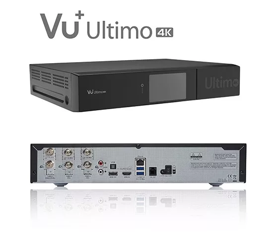 ATLANTA VU+ ULTİMO 4K UHD UYDU ALICISI